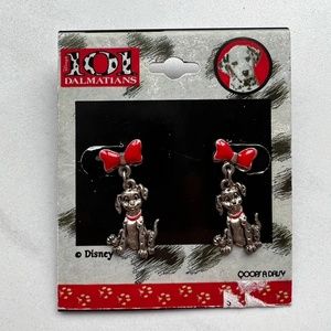 Disney 101 dalmatians dog earrings set